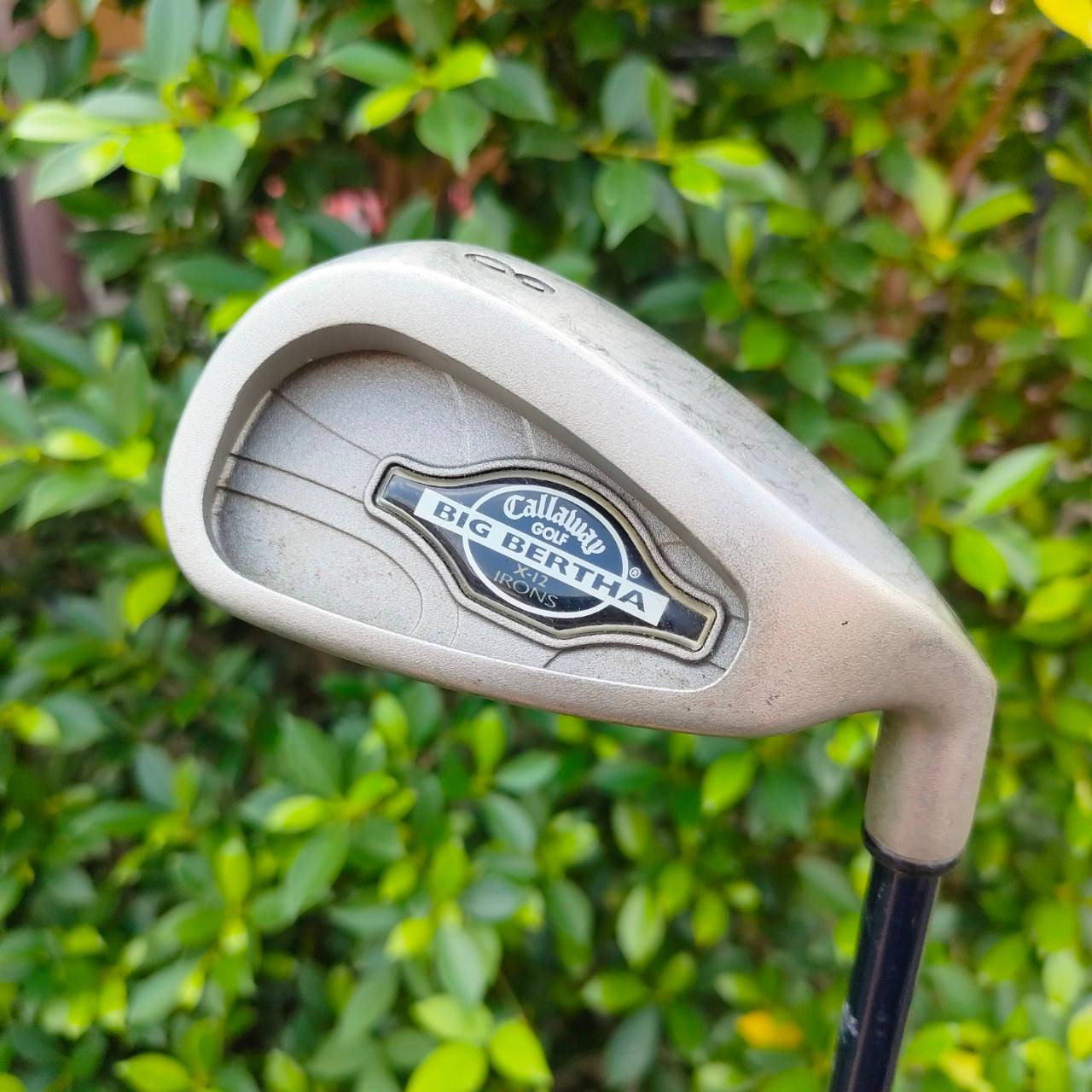 เหล็ก 8 CALLAWAY BIG BERTHA X-12 ก้าน RCH 99 FLEX FIRM เหล็กตีง่ายมาก ใบหนา ก้านเจาะทะลุ ได้ฟีลลิ่ง