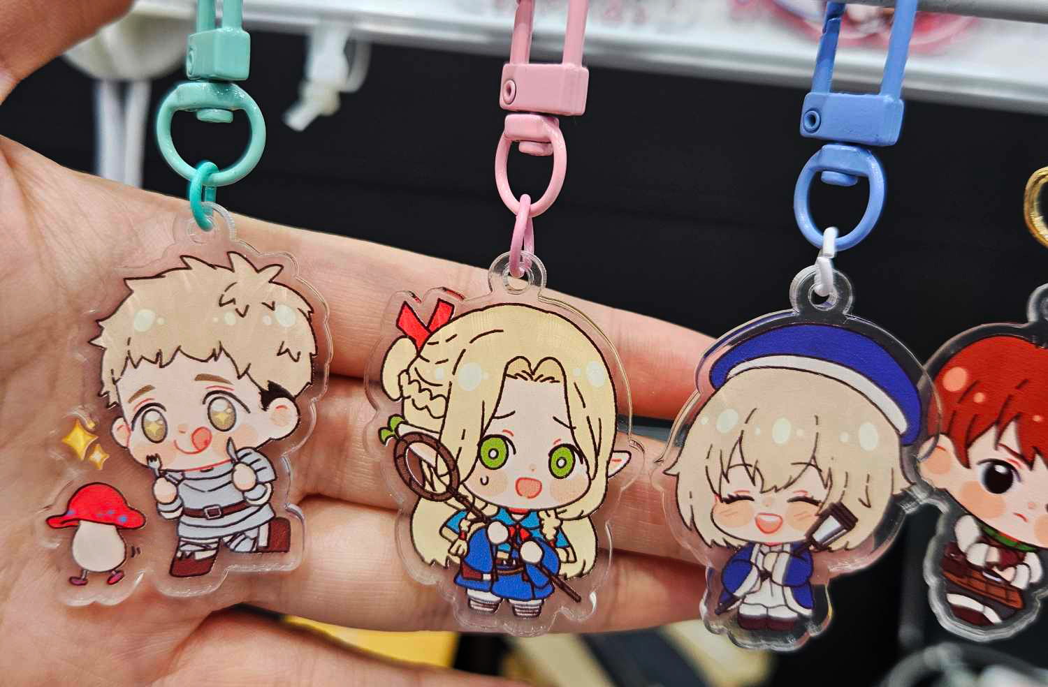 Dungeon Meishi Keychain & Sticker & sticker sheet