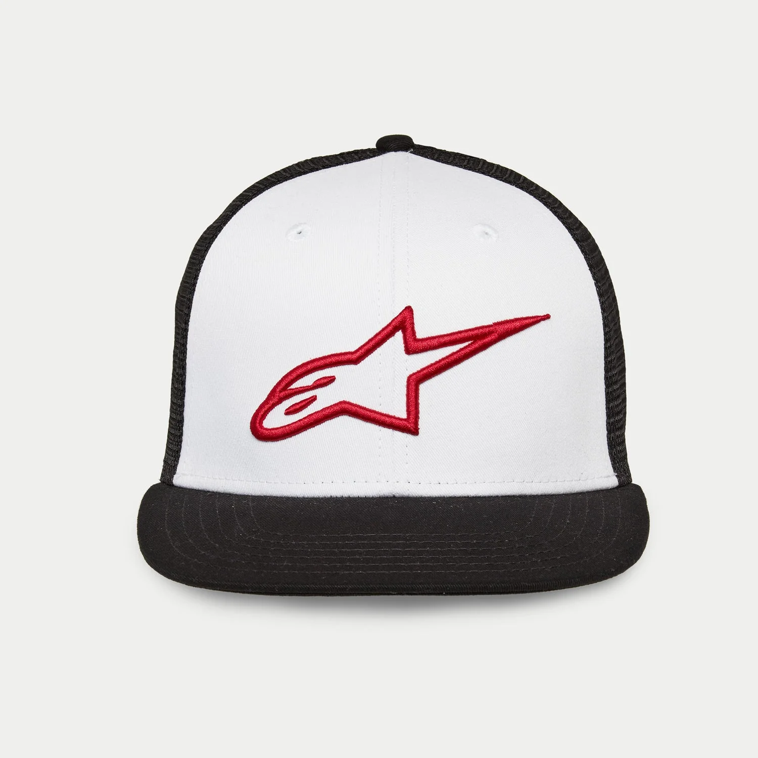หมวกแก๊ป Alpinestars Corp Trucker Hat - White/Black