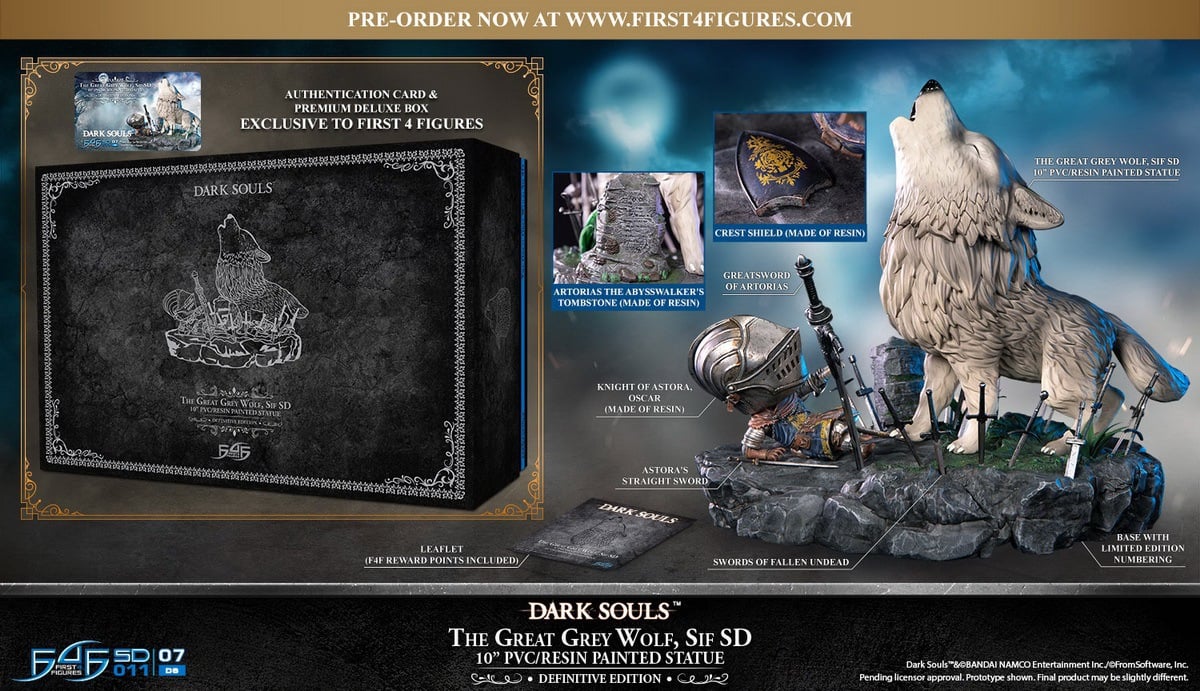 [สั่งจอง]First 4 Figures : The Great Grey Wolf – Dark Souls