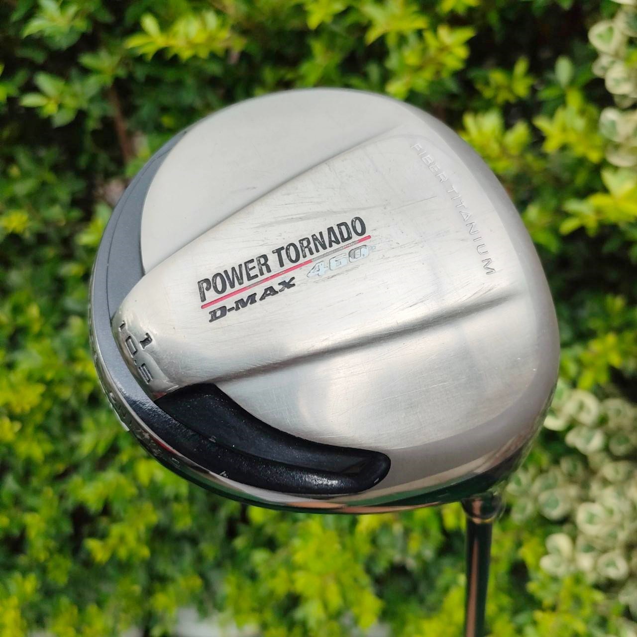 DRIVER KASCO POWER TORNADO D-MAX องศา 10.5 ก้าน AXIV FLEX R วัสดุ FIBER TITANIUM เรียบหรูดูดี แต่ตีไกลมาก!! เสียงเพราะ ผลิตจากญี่ปุ่นเนื้อแท้ ไม้กอล์ฟมือสอง ของแท้ BY NakaraLuxurious
