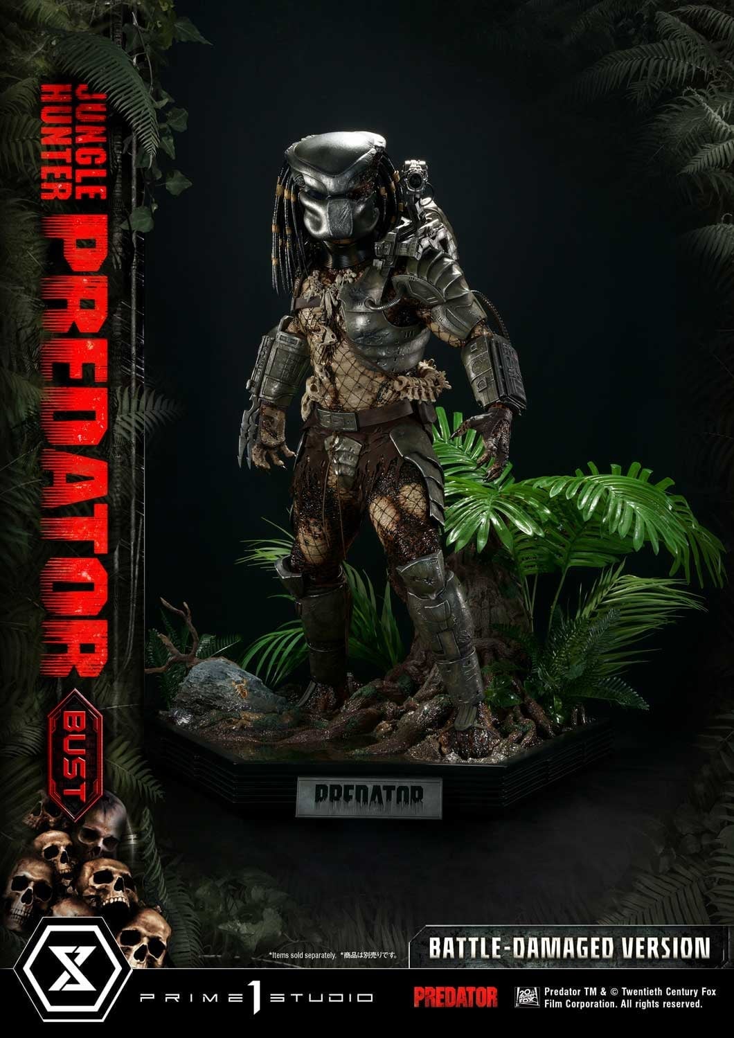 [สั่งจอง]Prime 1 Studio 1/3 : Jungle Hunter Predator Bust (Predator 1987)