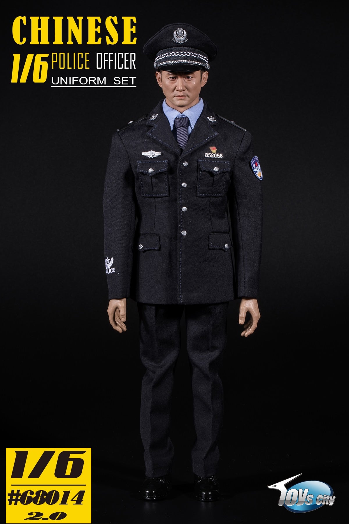 [สั่งจอง]TOYSCITY TGC-68014 1/6 : CHINESE POLICE OFFICER UNIFORM SET 2.0