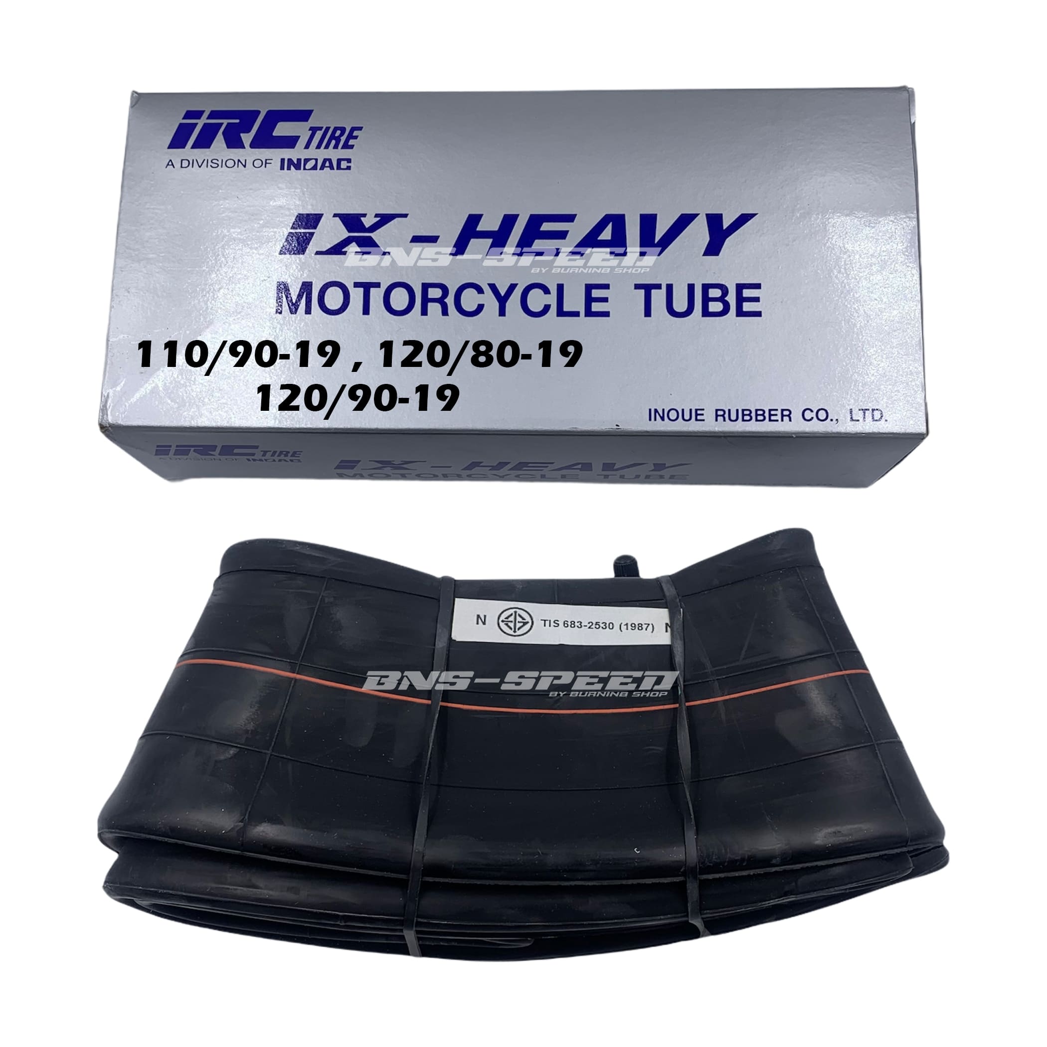 ยางใน IRC IX-Heavy Duty 110/90-19, 120/90-19 (แบบหนาพิเศษ)