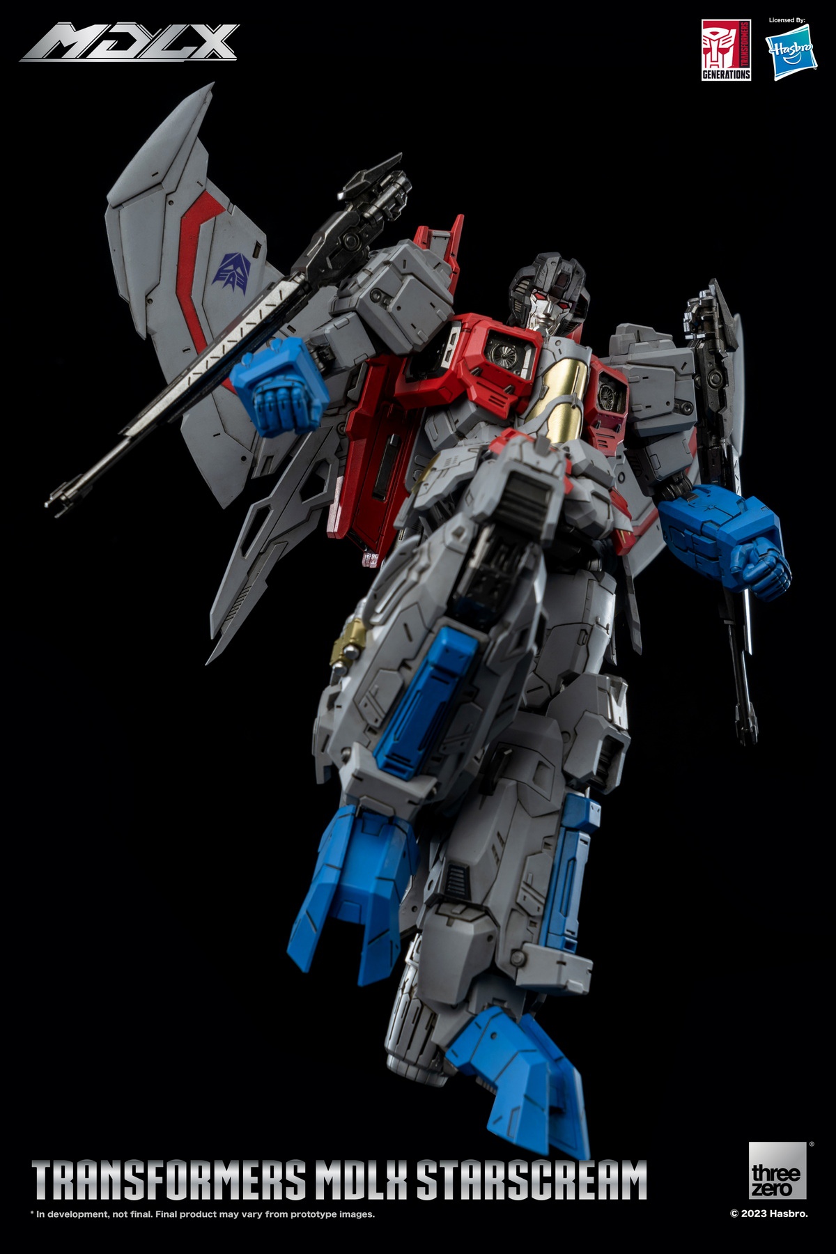 [สั่งจอง] Threezero 3Z03360W0 7.8" Transformers: MDLX - Starscream