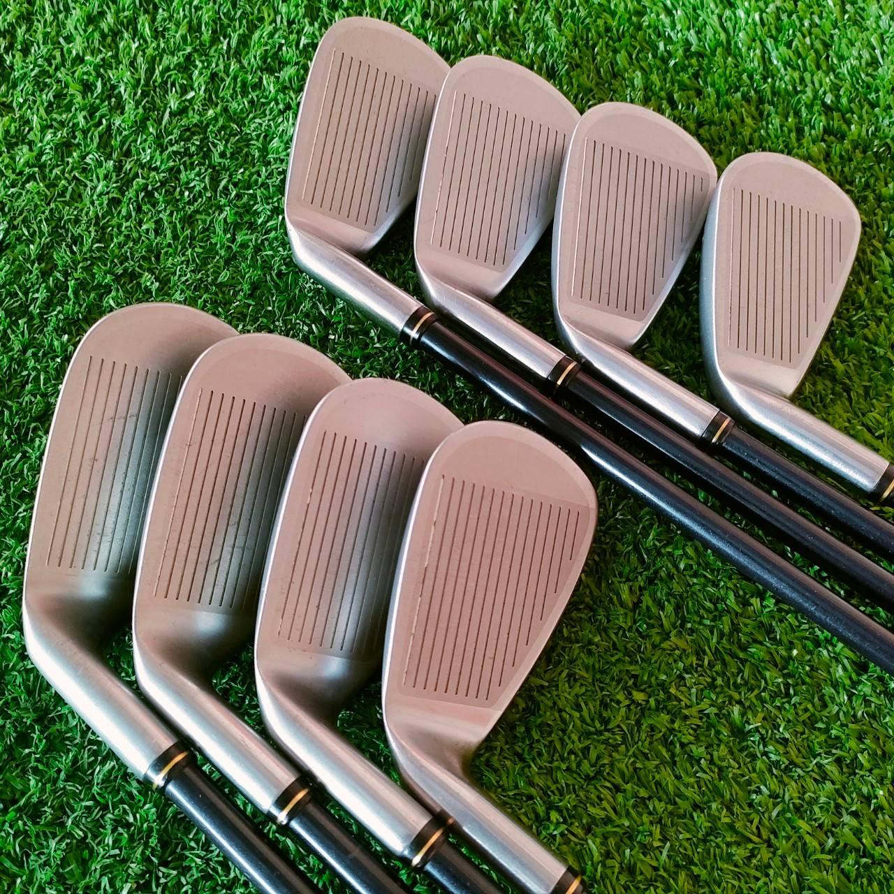 ชุดเหล็ก XXIO IMPACT POWER FACE มีเหล็ก 5-9 เเละ PW AW SW ก้าน XXIO MP200 FLEX S ROYAL GRIP สวยๆทั้งชุด!! ไม้กอล์ฟมือสอง ของแท้ BY NakaraLuxurious