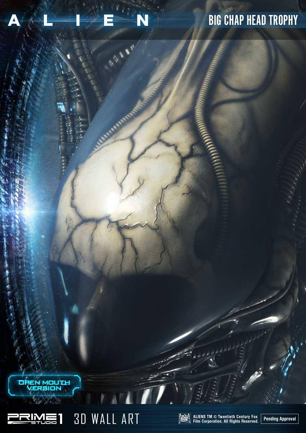 [สั่งจอง]Prime 1 Studio WAAL-02OM: Alien Big Chap Head Trophy (Open Mouth Ver.)