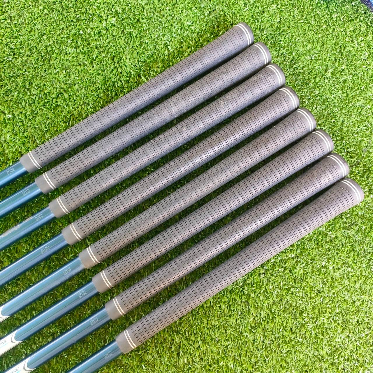 ชุดเหล็ก MIZUNO MX-25 HEMI COG มีเหล็ก 4-9 เเละ PW SW ก้าน MX-25 ORIGINAL FLEX R สภาพสวยนางฟ้าเดิมๆทั้งชุด ตีทั้งง่ายและนุ่ม ไม้กอล์ฟพรีเมี่ยมมือสอง ของแท้ By NakaraLuxurious