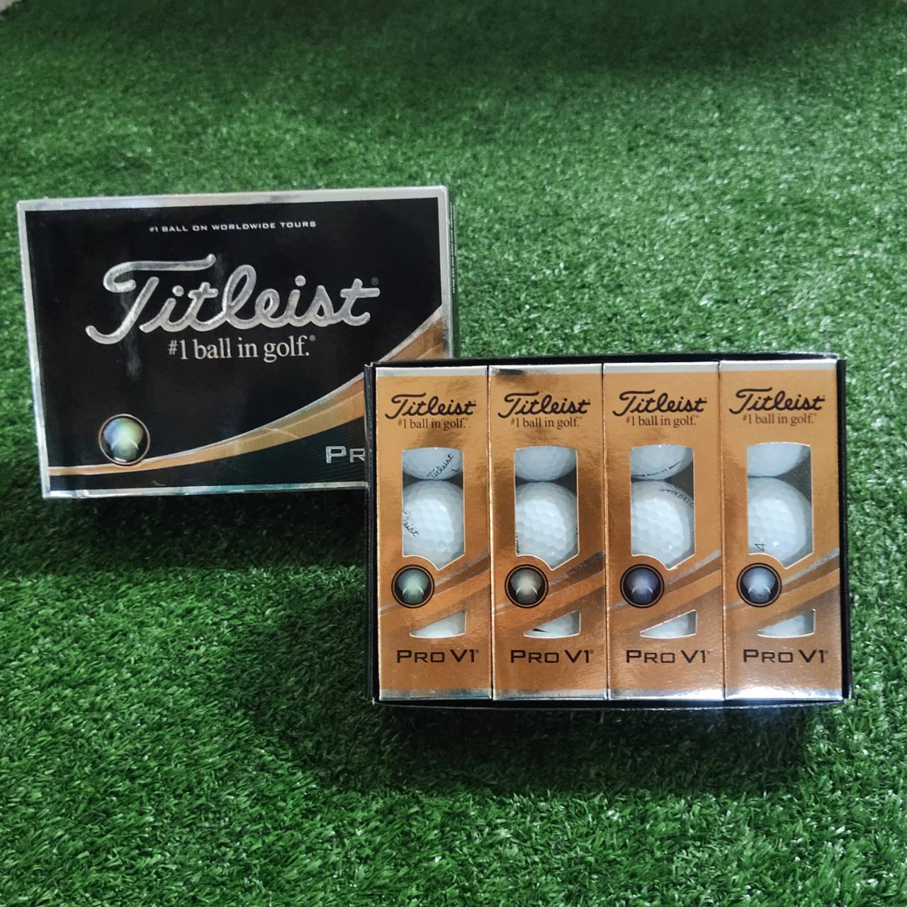 ลูกกอล์ฟ Titleist PRO V1 (ล้างสต๊อค) ลูกกอล์ฟทัวร์เกรดที่นักกอล์ฟทั่วโลกไว้วางใจ!