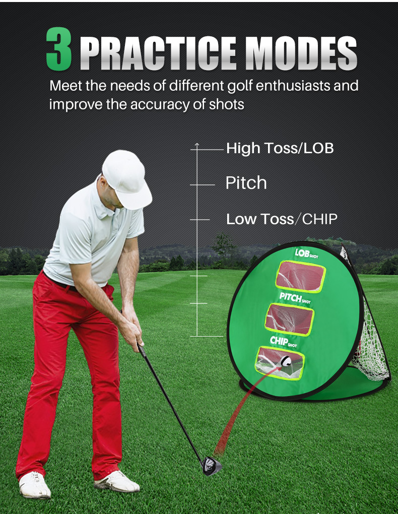 PRACTICE NET 4 IN 1 ตาข่ายฝึกซ้อมชิพ PGM LXW021 ฝึกซ้อมได้ 4 แบบไม่ว่าจะเป็น LOB , PITCH หรือ CHIP ก็ฝึกได้!!
