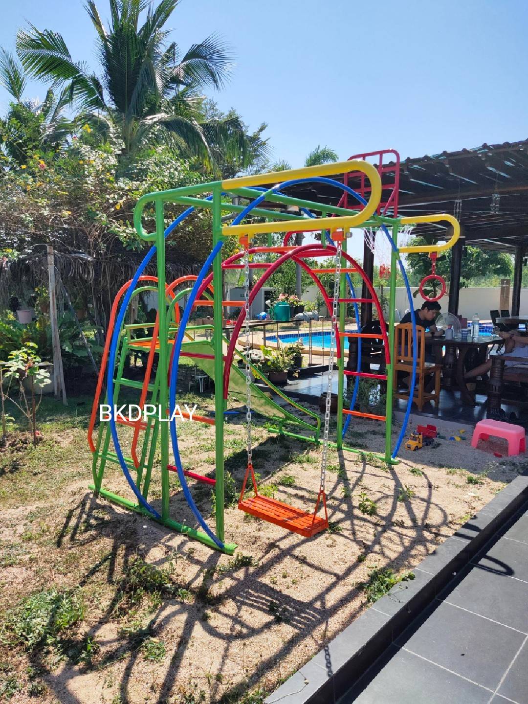 ชุดรวม C เครื่องเล่นสนามกลางแจ้ง เครื่องเล่นสนามเหล็ก,ประกอบด้วยสไลเดอร์ชิงช้าปีนป่ายบาร์โหน OutdoorPlayground,ผลิตเครื่องเล่นสนาม,เครื่องเล่นในสนามเด็กเล่น,เครื่องเล่นงบสพฐ.,ประชารัฐ, ราคาโรงงาน