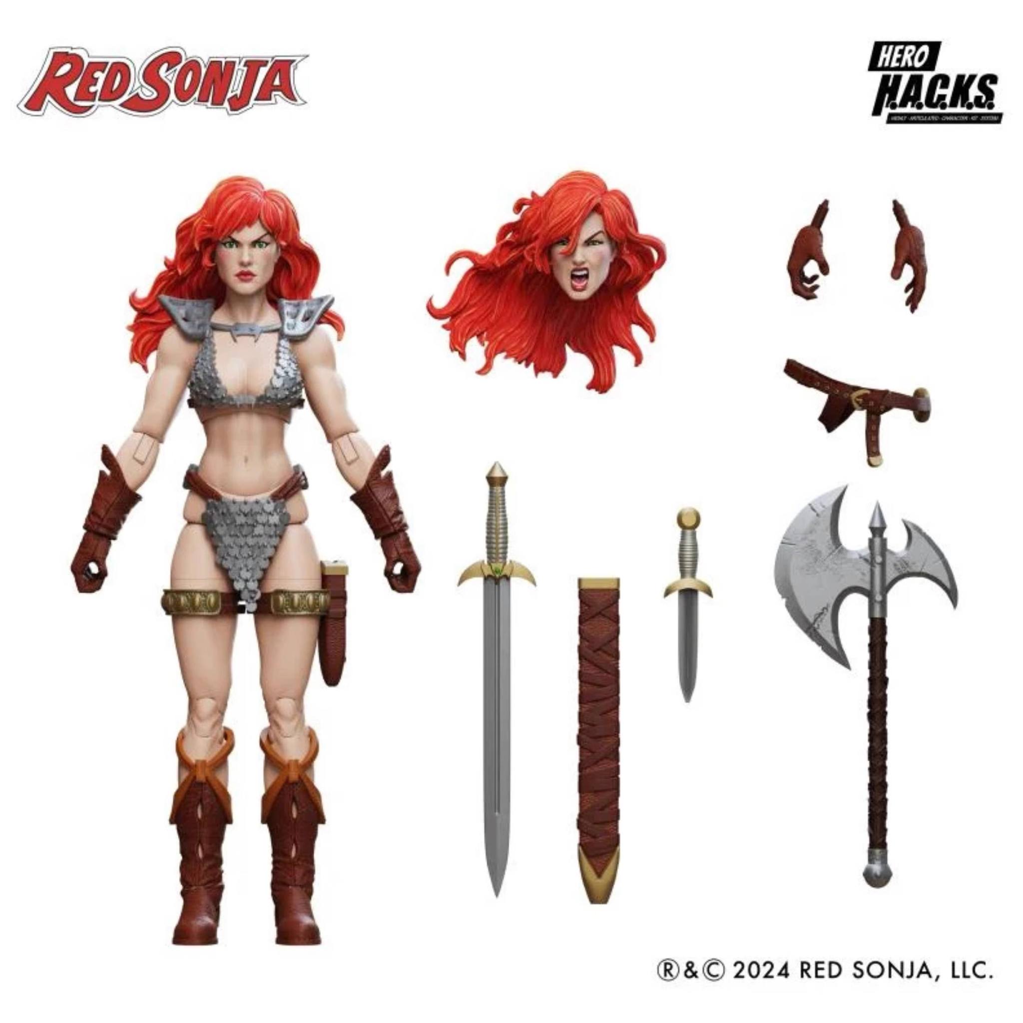 [สั่งจอง] BOSS FIGHT STUDIO H.A.C.K.S. 1/18 : Red Sonja