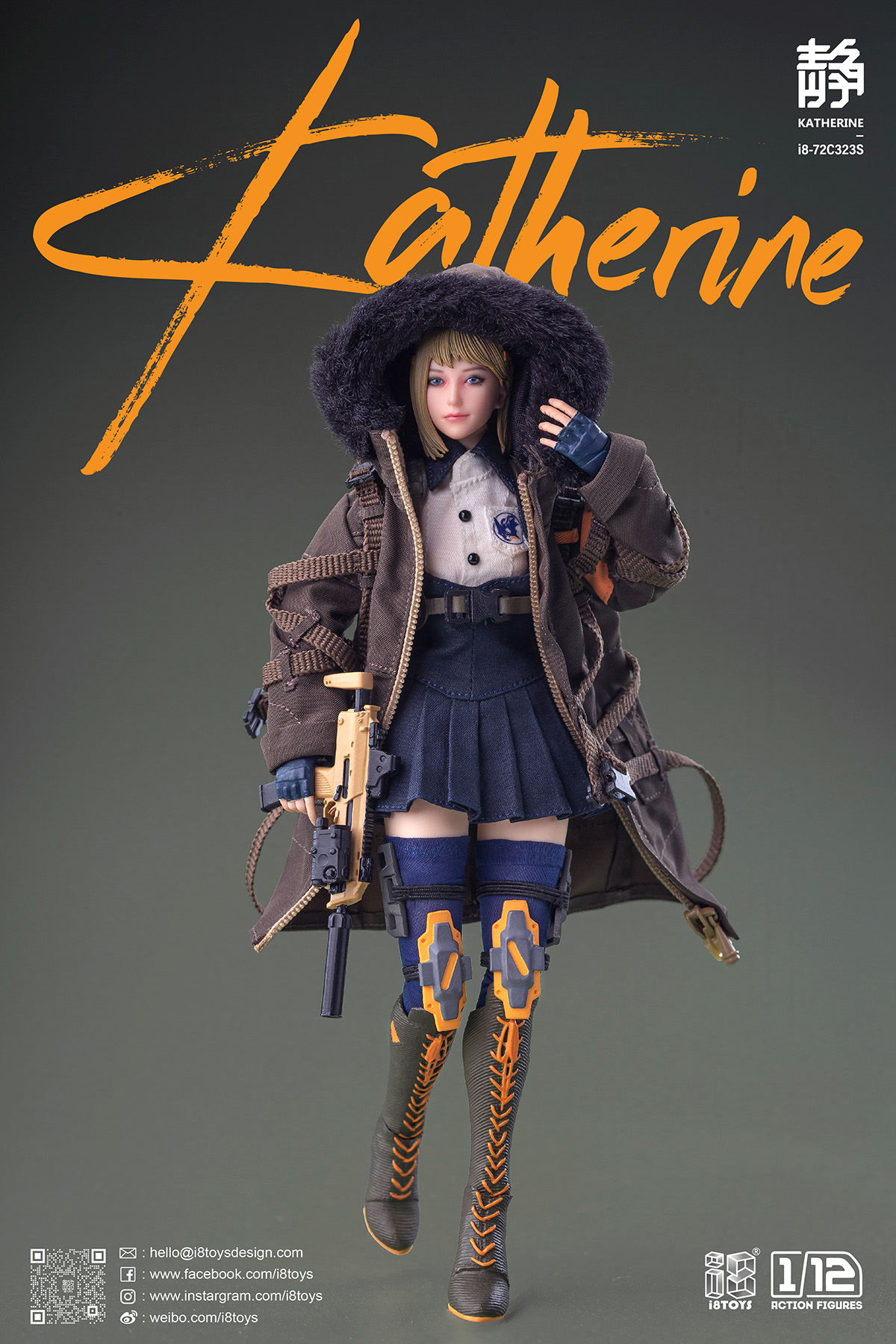 [สั่งจอง] i8toys 1/12 : Pocket - Katherine - i8-72C323D