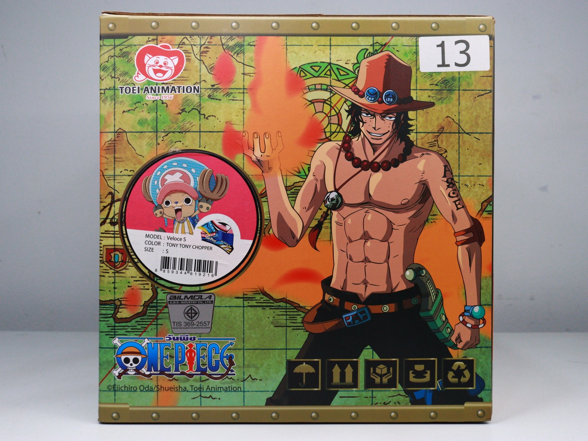 หมวกกันน็อค BILMOLA วันพีช รุ่น Veloce S(TONY TONY CHOPPER) Size:S