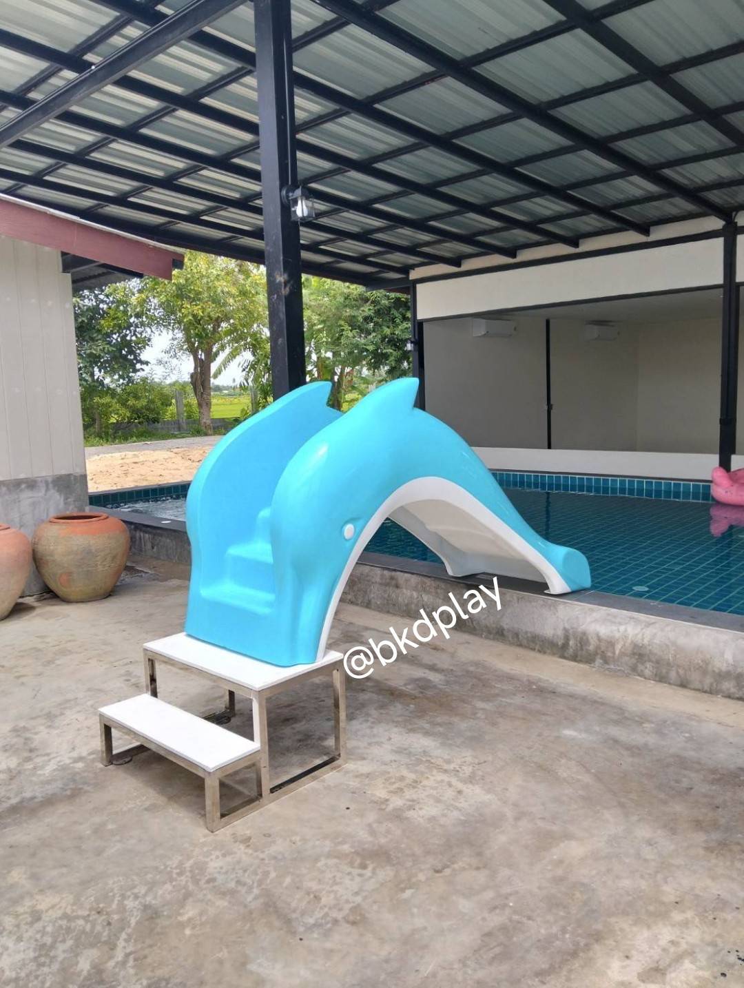 โปรโมชั่นเครื่องเล่นสวนน้ำหรรษาพาเพลิน ราคาพิเศษ 239,900 บาท สวนสนุก,เครื่องเล่นสวนน้ำ,เครื่องเล่นสวนสนุก งานผลิตในไทย