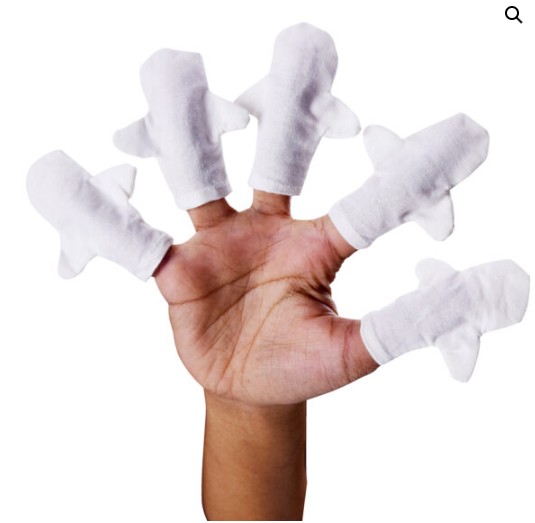 ชุดหุ่นนิ้วมือ 20 ชิ้น ของเล่นเสริมพัฒนาการ, ของเล่นเด็กอนุบาล, สื่อการสอนเด็กอนุบาล พร้อมส่ง