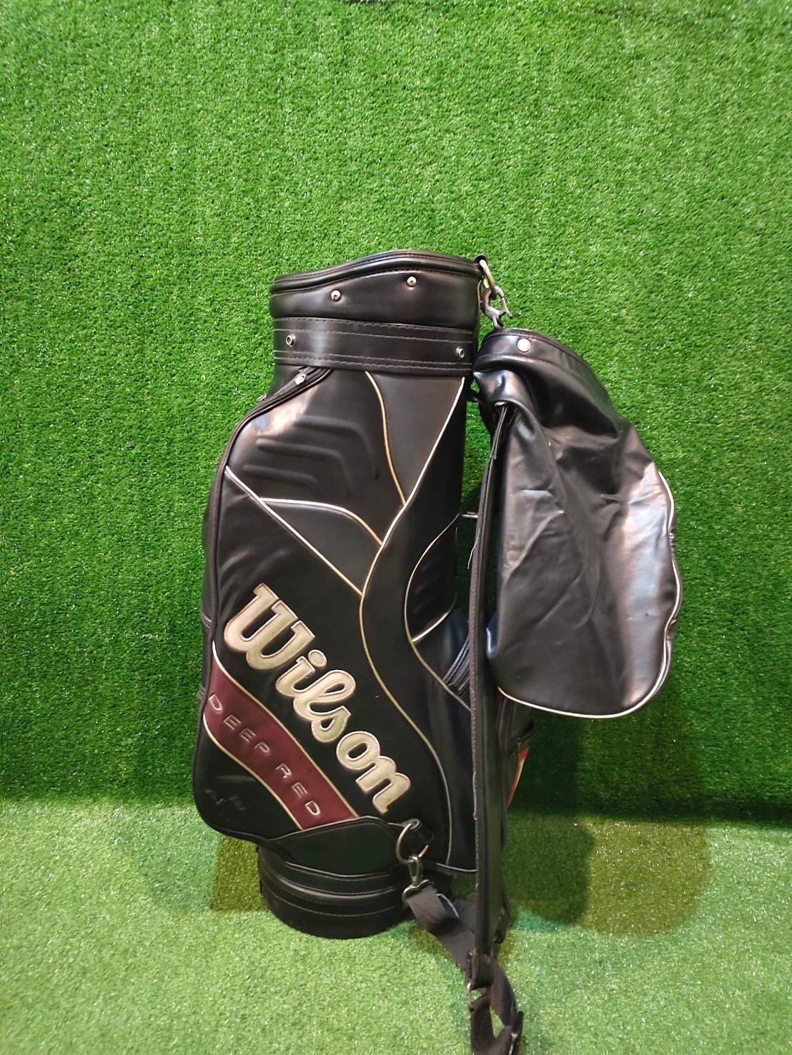 ถุงกอล์ฟหนัง WILSON DEEP RED ถุง TOUR