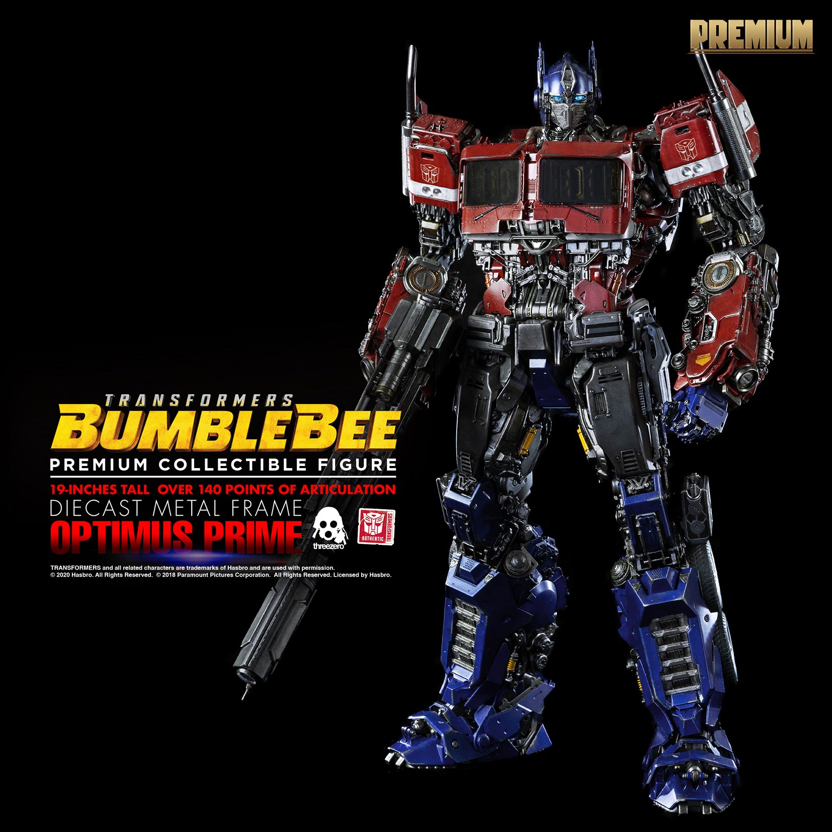 [สั่งจอง] Threezero x Hasbro 3Z0162 PREMIUM Optimus Prime