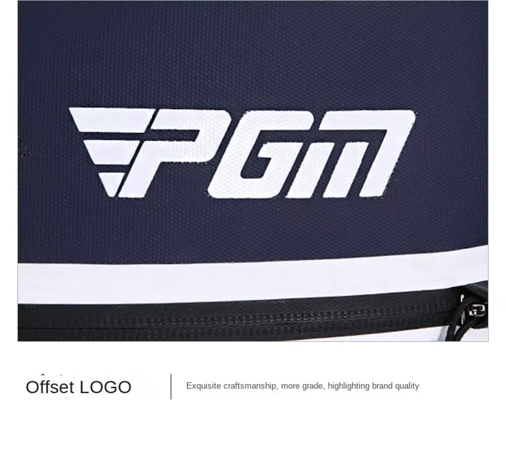 กระเป๋ารองเท้ากอล์ฟ กันน้ำ PGM XB006 วัสดุไนล่อนกันน้ำมีความแข็งแรงทนทานและทนต่อสิ่งสกปรก ล้างออกง่าย เนื้อวัสดุไม่ซับน้ำ