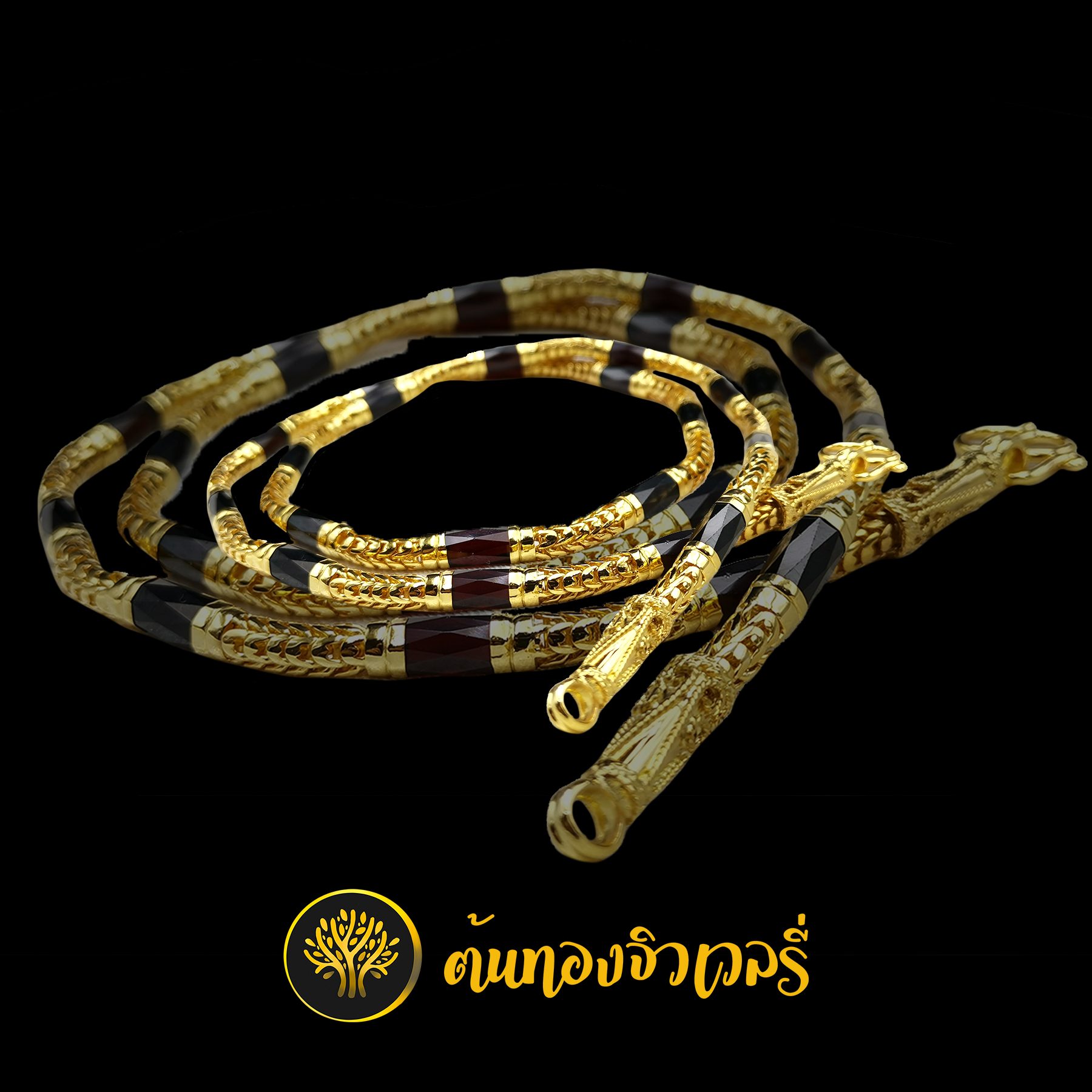 สร้อยคอเกล็ดมังกร หัวจรวด สวยปังมาก
