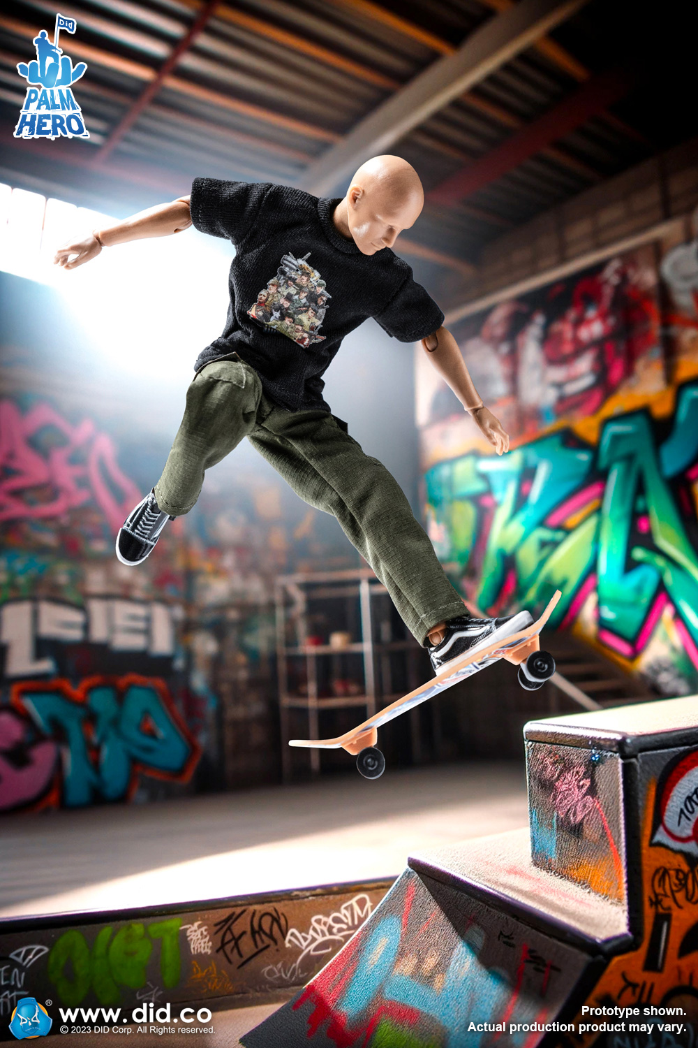 [สั่งจอง] DID SF80004 - 1/12 Palm Hero Simply Fun Series - The Skateboarder