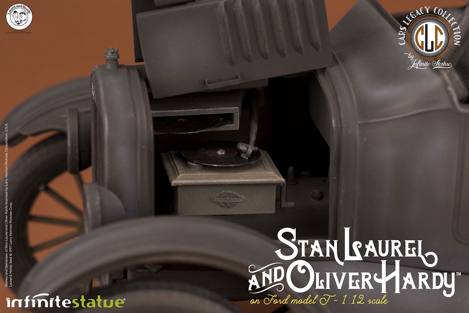 [สั่งจอง]Sideshow X Infinite Statue 906957 : Laurel & Hardy on Ford Model T Statue.