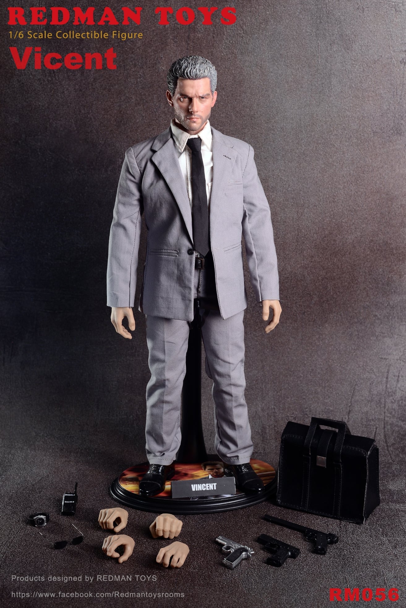 [พร้อมส่ง] REDMAN TOYS RM056 : Collectible Figure - Killer Vicent
