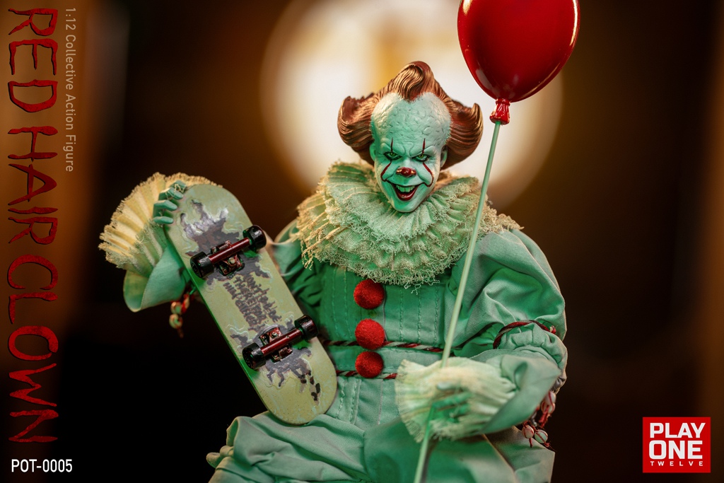 [สั่งจอง] Play One twelve POT-0005 1/12 ： Red Hair Clown