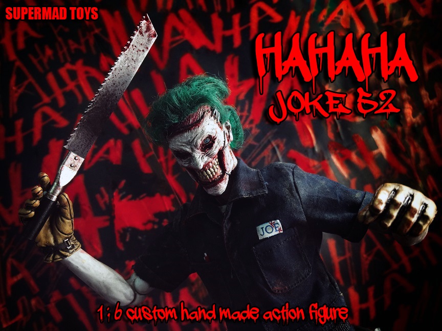 [สั่งจอง]SUPERMAD TOYS HaHaHa Joke 52 1:6 custom made action figure