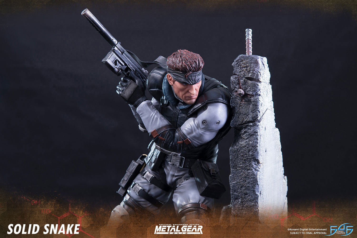 [สั่งจอง] First 4 Figures MGSSREG 17.5" : SOLID SNAKE (Regular Ver.)