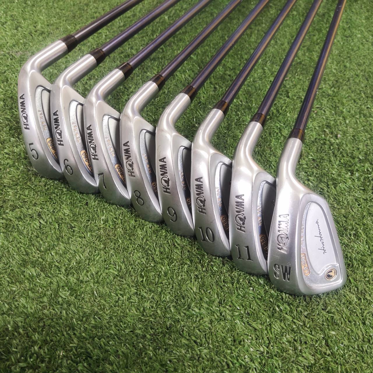 ชุดเหล็ก HONMA LB-208 NEW H&F รุ่นยอดนิยม HIRO HONMA ฟีลเด้ง เบา ตีง่าย! MADE IN JAPAN SAKATA