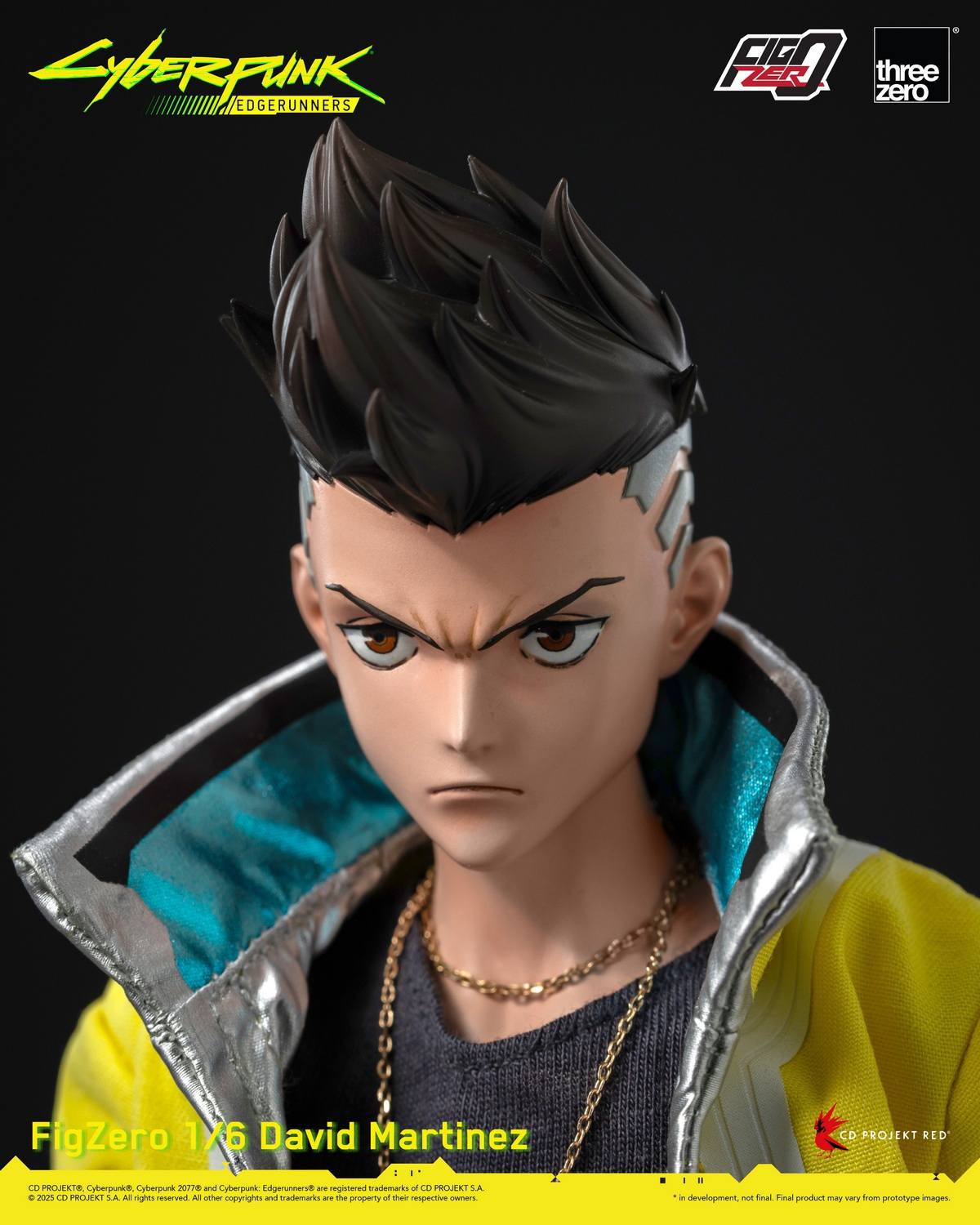 [สั่งจอง] Threezero 3Z05990W0 1/6 Cyberpunk: Edgewalker - David Martinez