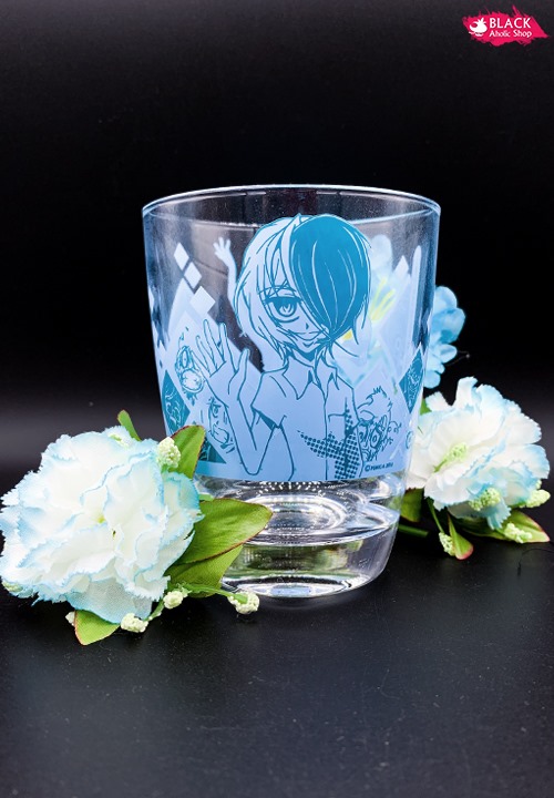 แก้วน้ำพิมพ์ลายการ์ตูน วงกต Black Glass : Ghost Room labyrinth (Wongkot)