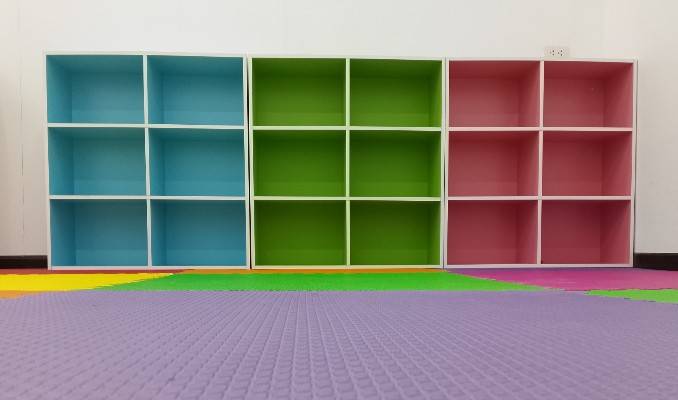 ชั้นวางสิ่งของไม้ 6ช่อง ราคาต่อ 1 ชิ้น เลือกสีได้ , ตู้วางของอเนกประสงค์ , เฟอร์นิเจอร์เด็ก ,ชั้นวางวางของเล่น เฟอร์นิเจอร์เด็ก,พร้อมส่ง