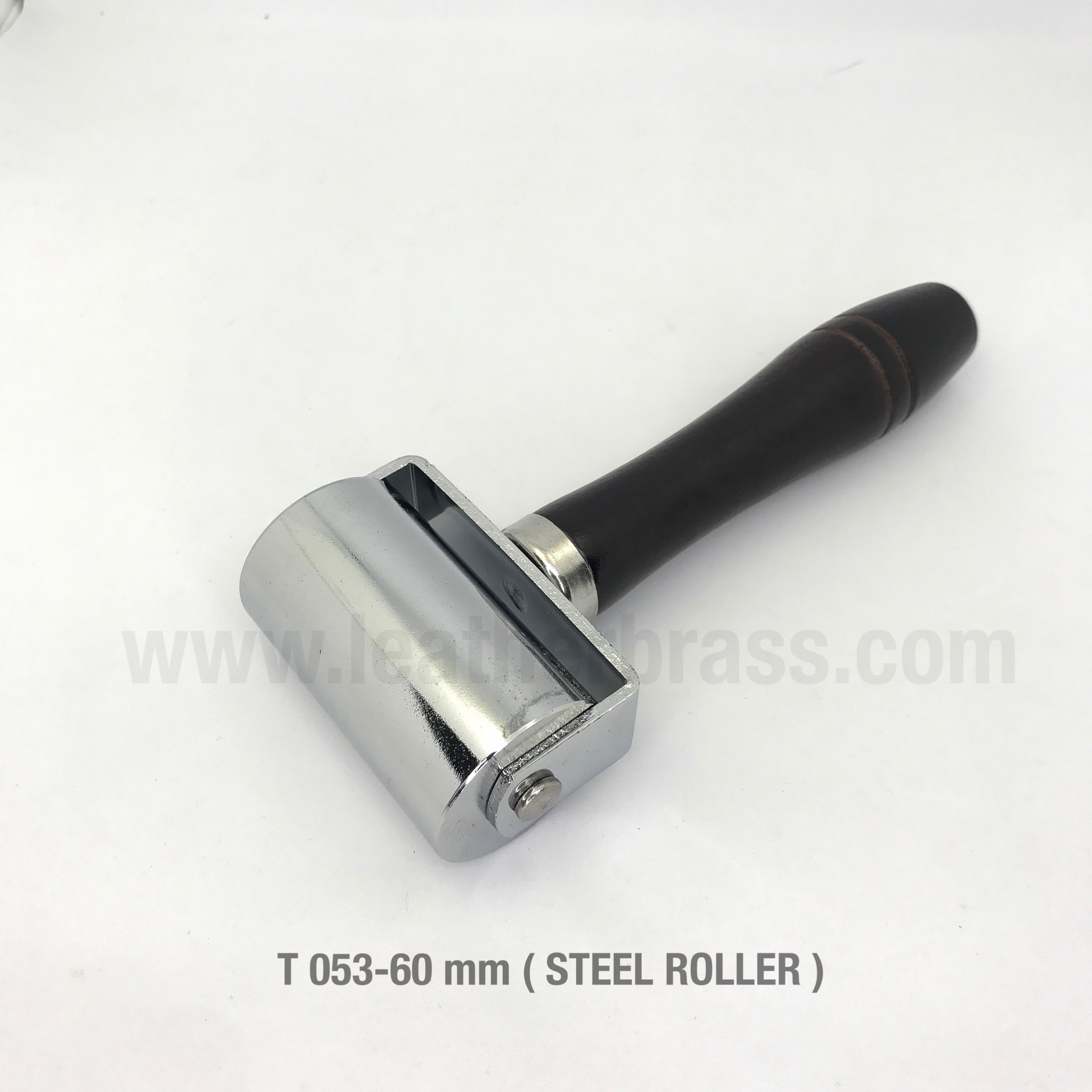 T053-60 ลูกกลิ้งเหล็ก หน้ากว้าง 60 mm คละสี สำหรับรีด กดทับ อุปกรณ์งาน DIY leatherbrass**ราคาต่ออัน**