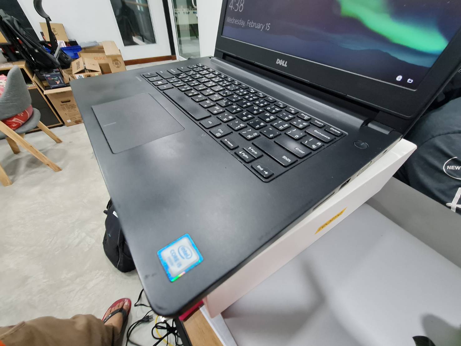 โน้ตบุ๊ค Notebook Dell Latitude 3470(i5-6200U/4GB/500GB)+Adapter+กระเป๋า จอมี Dead Pixel ตามรูป