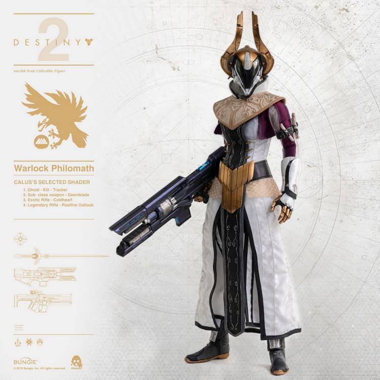 [สั่งจอง]ThreeZero Z0170-CS Destiny 2 1/6 Warlock Philomath Calus’s Selected Shader