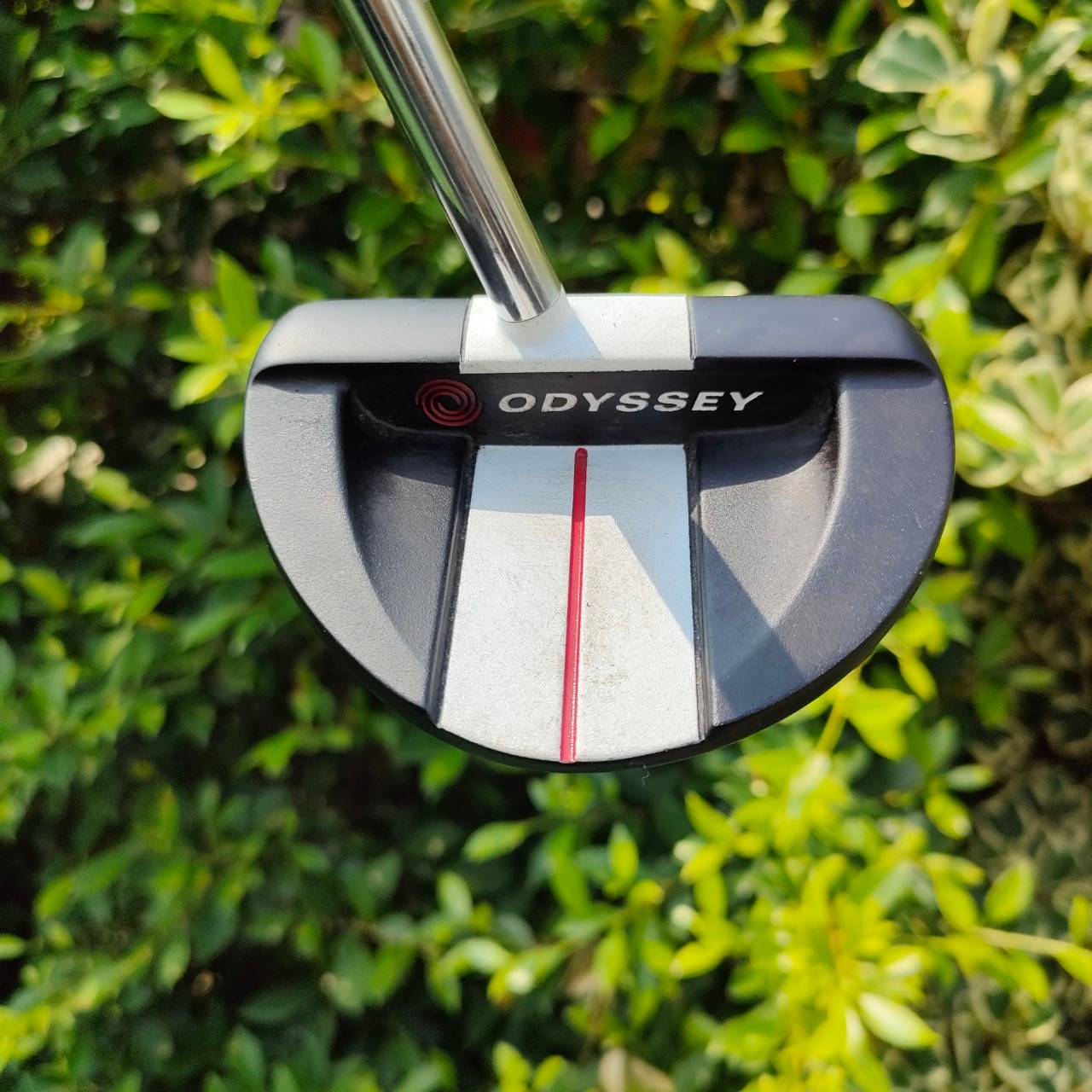 PUTTER ODYSSEY R-LINE CS OWORKS ความยาว 34 นิ้ว มีสองชิ้น ก้าน ODYSSEY กริฟ SUPER STOKE สุดยอดของคุณภาพ ฟัลลิ่งดีสุดๆๆๆ หน้าไม้ยังเกาะไลน์แบบมากๆครับ
