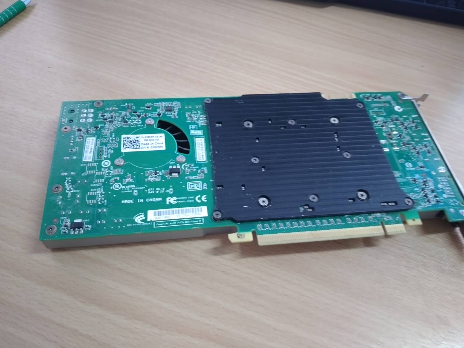 Nvidia Quadro 4000, 2GB GDDR5 AutoCAD certified graphics card, 2 screens