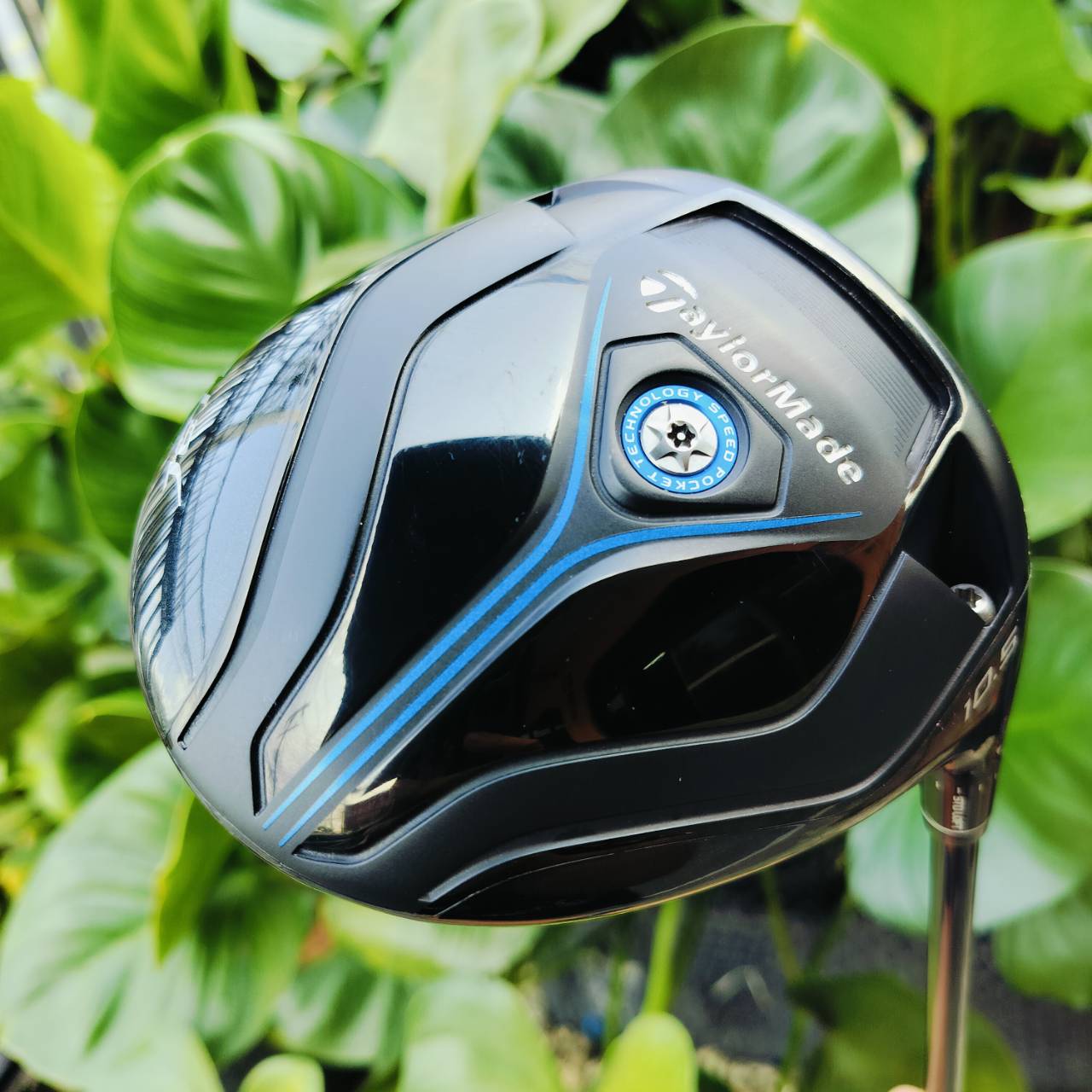 Driver Taylormade JetSpeed BLACK สวยมาก ดุดัน ทรงพลังถึงขีดสุด!!! องศา 10.5 ก้าน JETSPEED FLEX SR โครงสร้าง Speed Pocket เต็มรูปแบบ ไม้กอล์ฟพรีเมี่ยมมือสอง ของแท้ By NakaraLuxurious