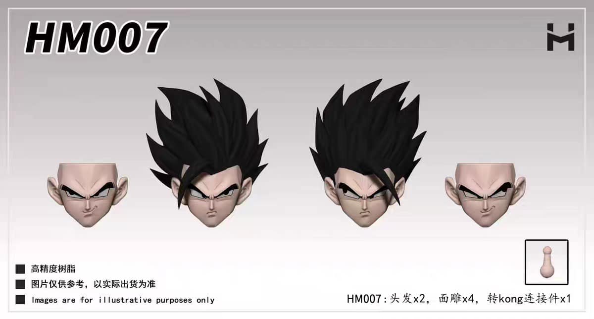 [สั่งจอง]HM Custom 1/12 : Head