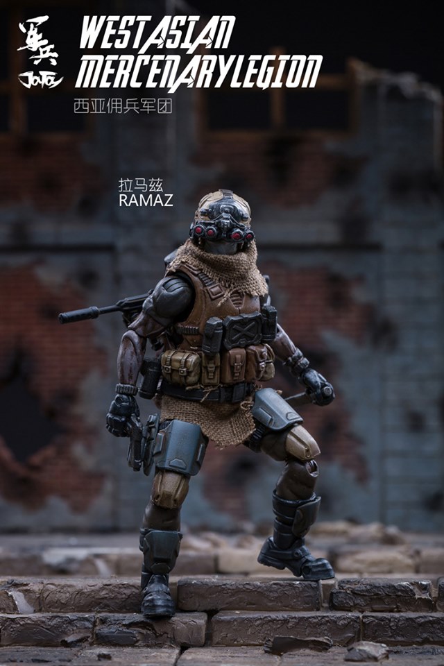 [สั่งจอง]JOYTOY 1/18 JTRU013 Army of mercenary soldiers in West Asia RAMAZ JOYTOY 1/18 JTRU014 Army of mercenary soldiers in West Asia SIMON JOYTOY 1/18 JTRU015 Army of mercenary soldiers in West Asia VEIT