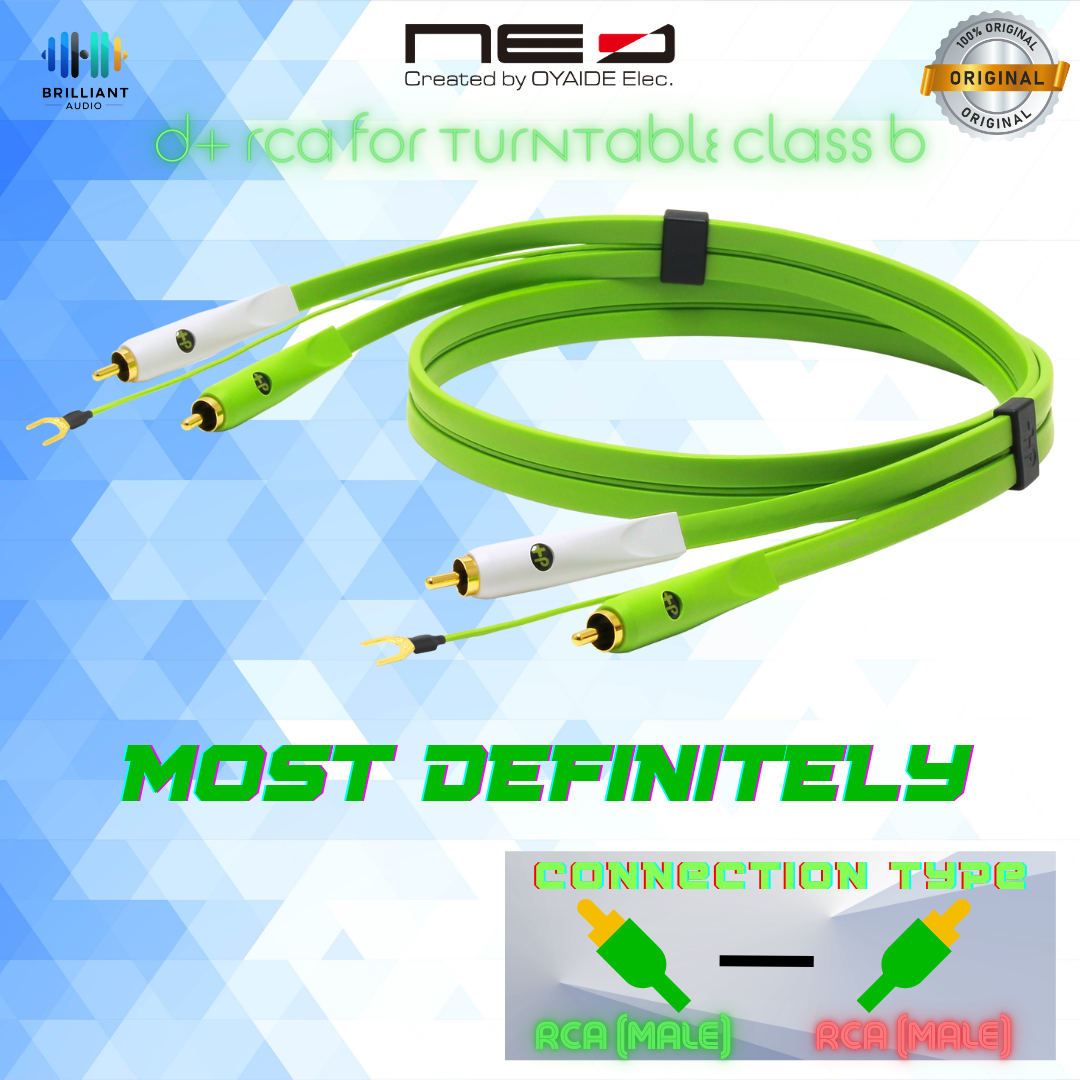 d+ RCA for Turntable Class B