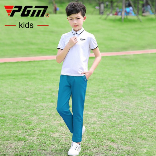 เสื้อกอล์ฟแฟชั่นสำหรับเด็ก PGM YF199