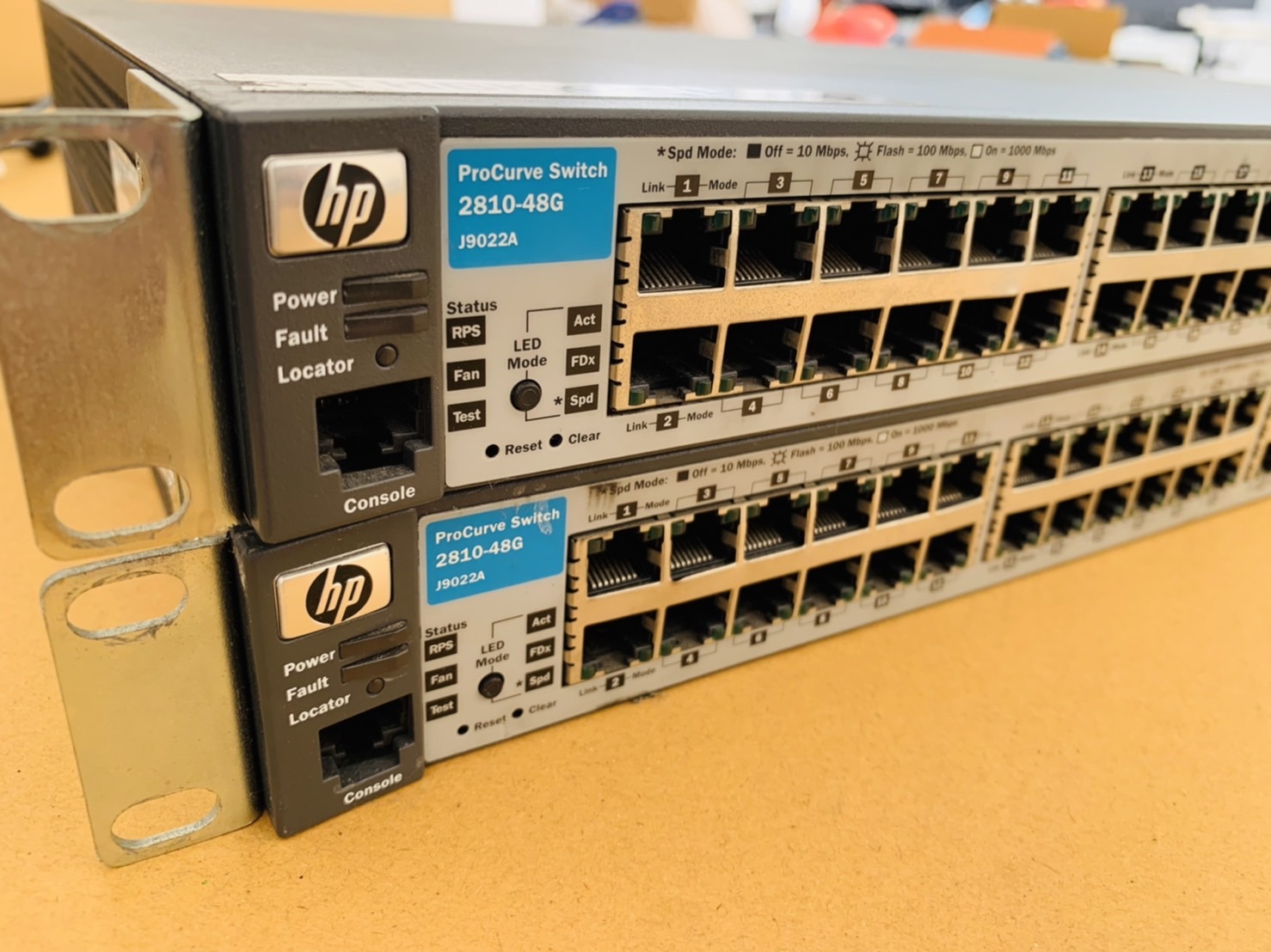สวิตช์ HP 2810-48G Switch (J9022A) 44-Port 10/100/1000Base-T + 4-port สินค้ามือสอง มีประกัน