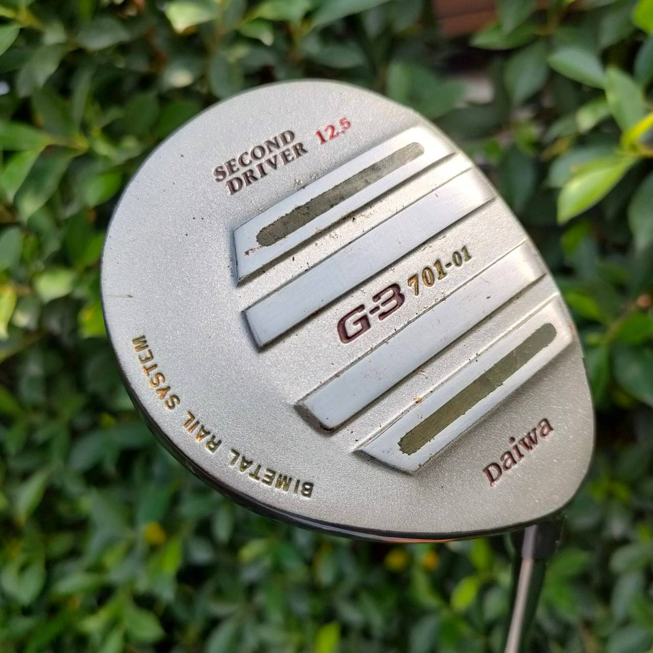 ** ไม้กอล์ฟสำหรับผู้หญิง ** DRIVER DAIWA G-3 701-01 องศา 12.5 ก้าน METACRBO HR 50G หัวแบนตีง่าย ก้านดีมากๆ ลายด้านล่างที่ท้อง ช่วยให้สอดลูก ได้เป็นอย่างดี ตีตรง ตีง่ายมากๆ