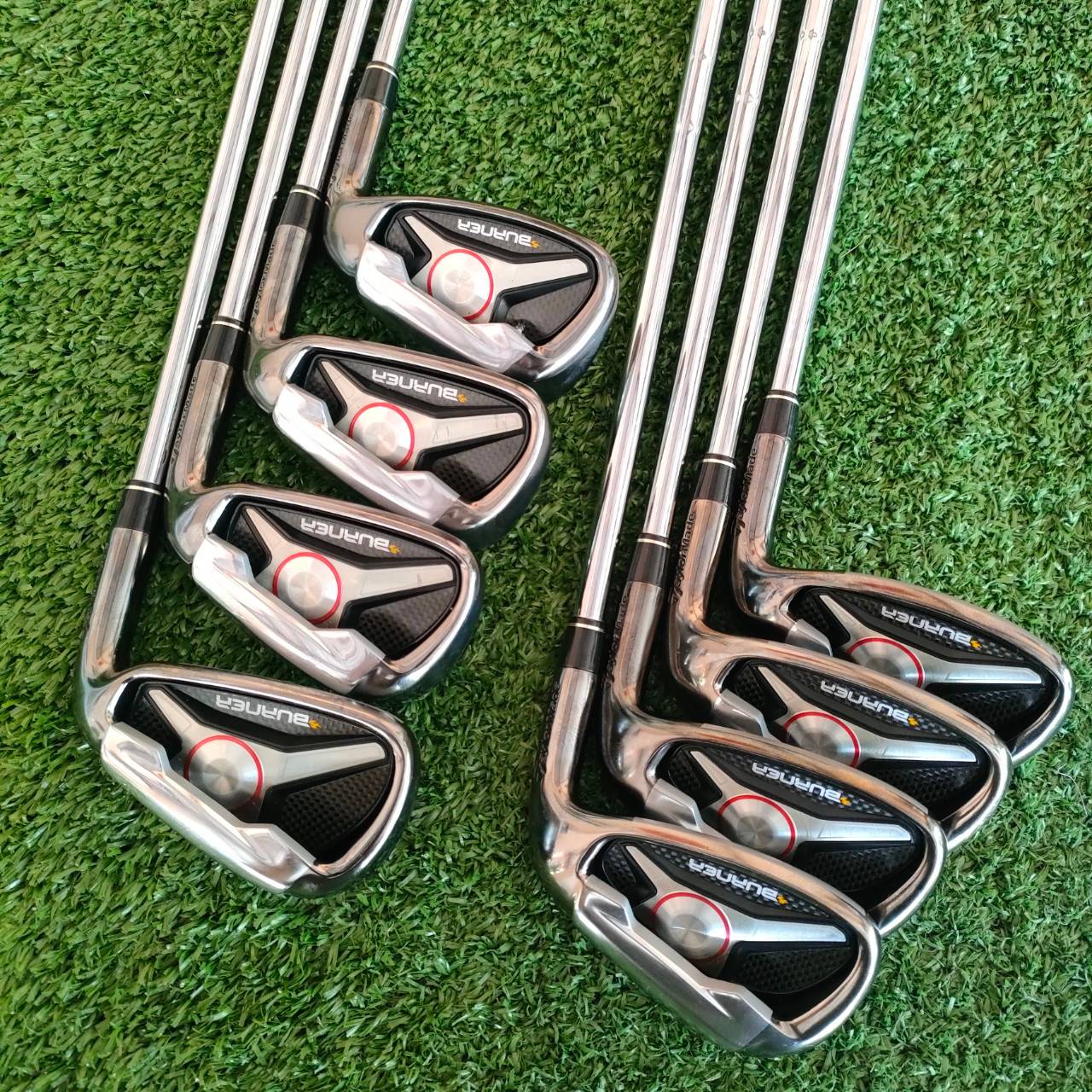 🏌️ ชุดเหล็ก TAYLORMADE BURNER มีเหล็ก 5-9 เเละ PW AW SW ก้าน N.S.PRO 950 GH FLEX S สภาพสวยเดิมๆ ไม้กอล์ฟมือสอง ของแท้ BY NakaraLuxurious