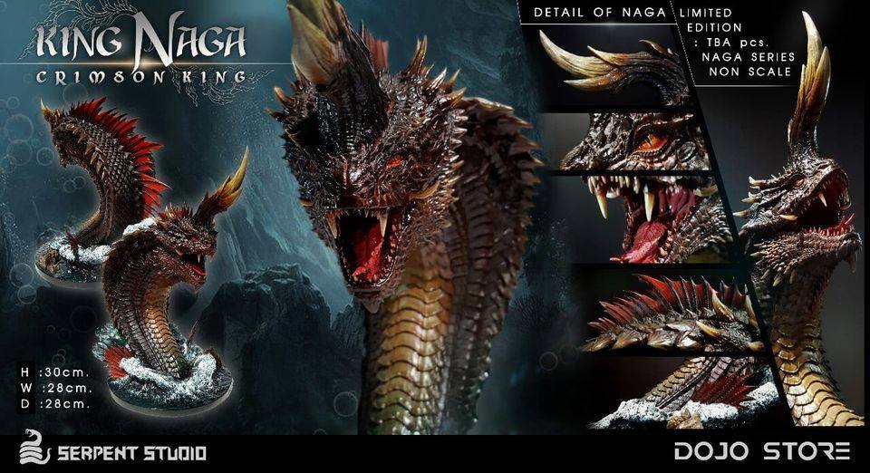 [สั่งจอง]Serpent Studio : King Naga Crimson King Version