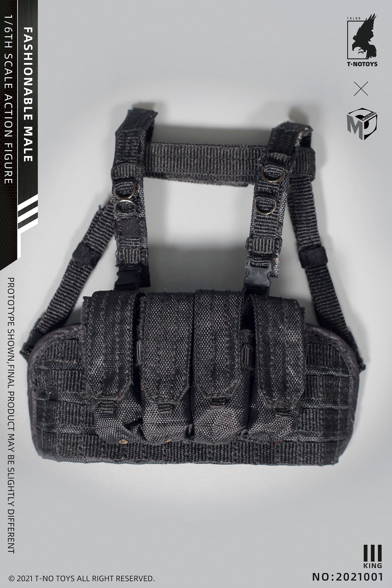 [สั่งจอง] T-NOTOYS x MCCTOYS T2021001 1/6 Fashionable Male Wardrobe Accessories