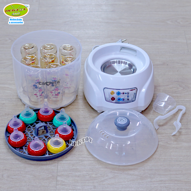 Camera คาเมร่า เครื่องนึ่งขวดนมอบแห้ง คาเมร่า C-9040 แถมฟรีเครื่องอุ่นนมมูลค่า 1,190 บาท